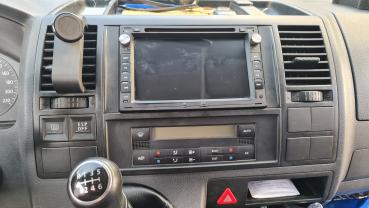 RS-Mount, fahrzeugspezifischer Handyhalter passend für VW T5 Baujahr 2003-2009, Made in Germany